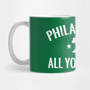 PHILADELPHIA VS ALL YOUSE GUYS PHILLY SPORTS FAN FAVORITE Mug